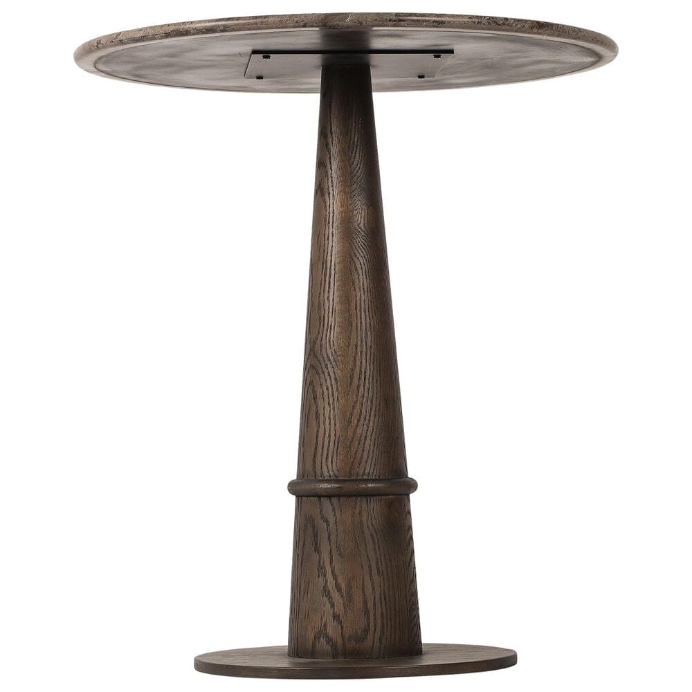 Four Hands Goetz 32" Counter Table in Brown Oak and Warm Grey, , large