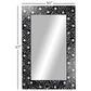 Maple and Jade 30" x 47" Wall Mirror in Black and White, , large