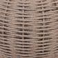 Rta Products Woven Storage Ottoman in Natural, , large
