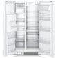 Whirlpool 21.4 Cu. Ft. 33" Wide Side-by-Side Refrigerator in White, , large