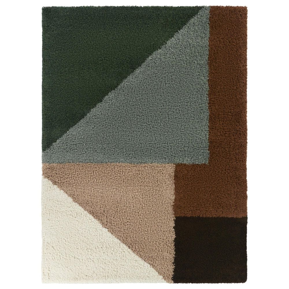 Balta Rugs Stella Jordan Blue and Green 7" 10" x 10" Area Rug, , large