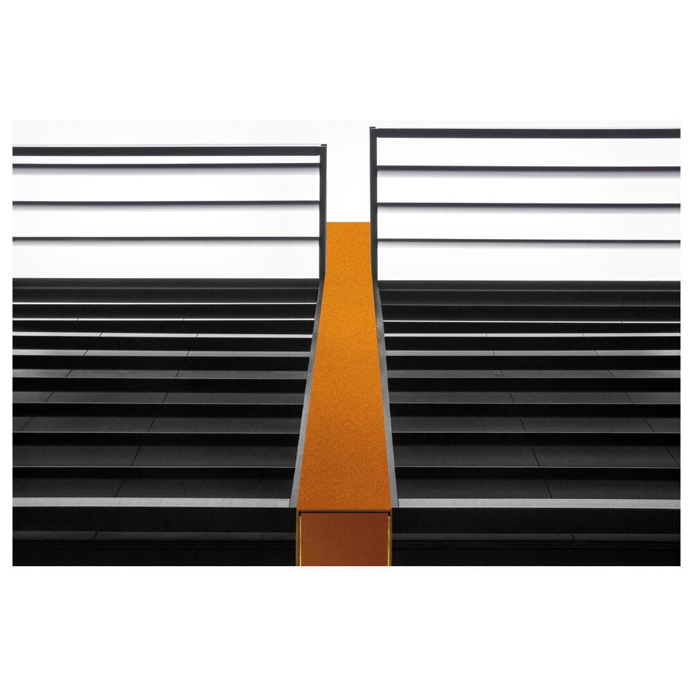 Timberlake Golden Bar 16" x 24" Canvas Art in Black/White/Grey, , large