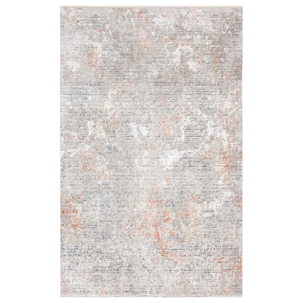 Safavieh Dream DRM429G 9" x 12" Grey and Multicolor Area Rug, , large
