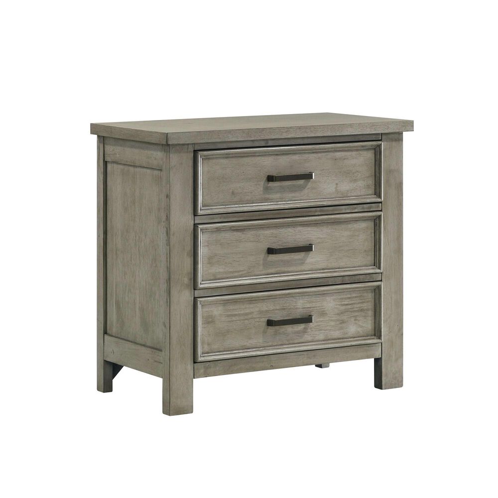 Mayberry Hill Sullivan 5-Piece King Bedroom Set in Drift Grey, , large