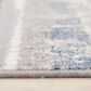 RIZZY Ventura Blue, Brown, Gray, Beige and Ivory 4" x 6" Area Rug, , large