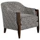 Massoud Manufacturing Rouen Arm Chair in Holla Onyx, , large