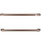 Cafe Handle Kit for Double Wall Oven in Brushed Copper, , large