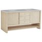 James Martin Vanities Marigot 72" Double Vanity in Sun-washed Oak with 3 cm Eternal Jasmine Pearl Quartz Top, , large