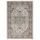 Nourison Quarry 3"9" x 5"9" Ivory and Grey Area Rug, , large