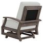 Lloyd Flanders Frontier Outdoor Spring Rocker Lounge Chair in Bright Side Fog, , large