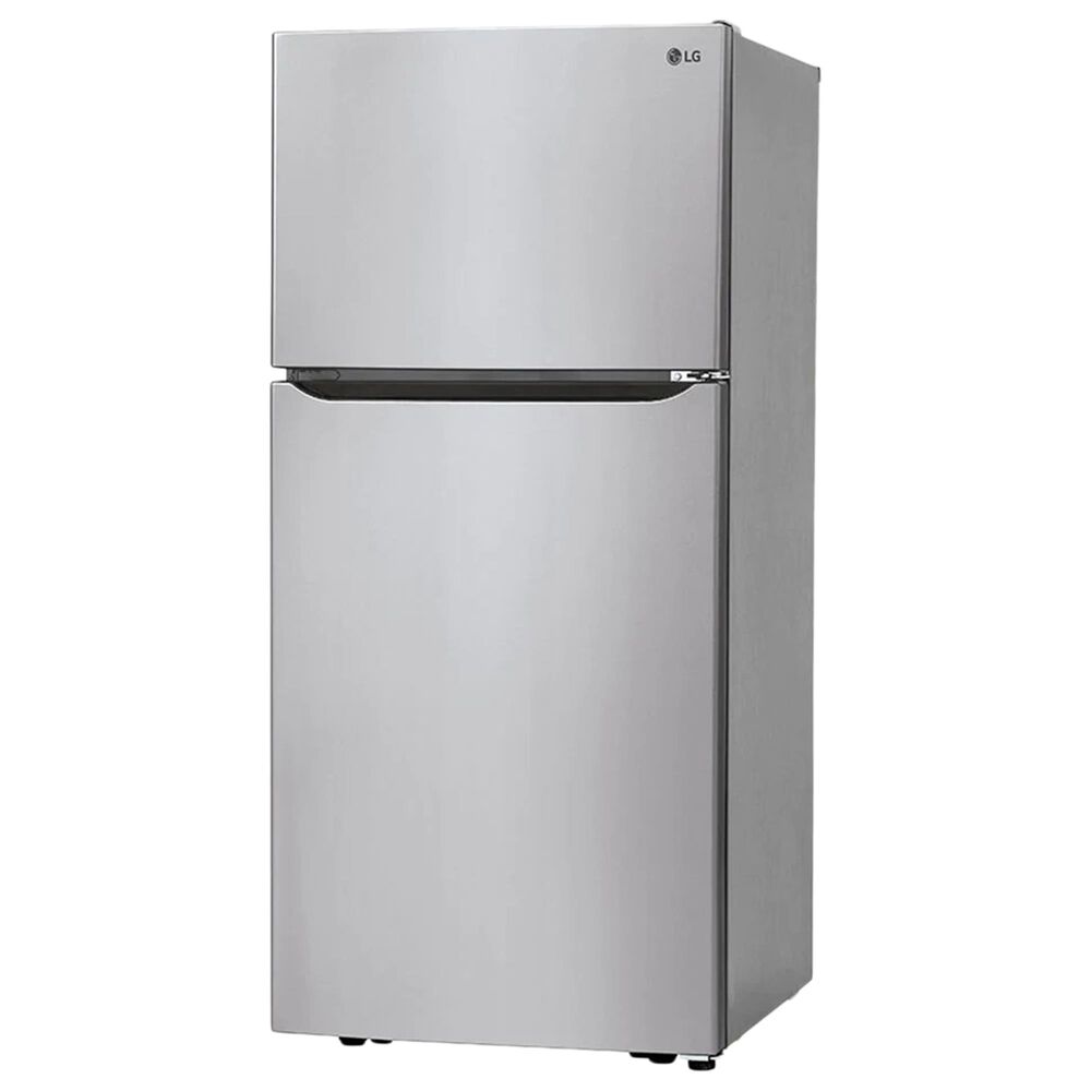 LG 20 Cu. Ft. Top Freezer Refrigerator Reversible Door in Stainless Steel, , large