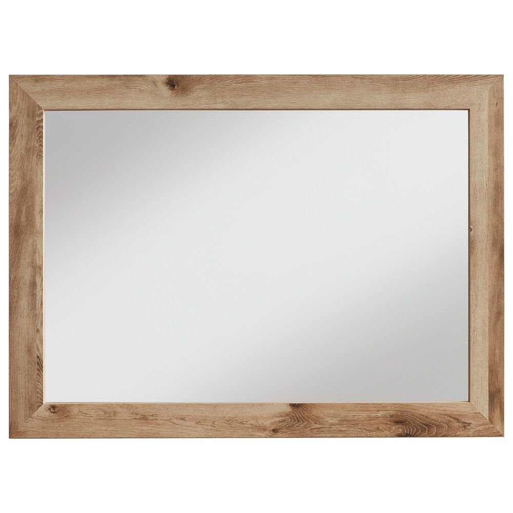 Ashley Hyanna Bedroom Mirror in Golden Rustic, , large