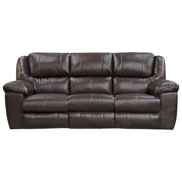 Catnapper Transformer II Power Triple Reclining Sofa in Chocolate, , large