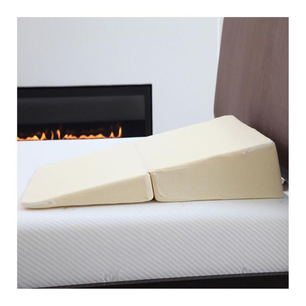 Timberlake Remedy Natural Pedic Folding Wedge Memory Foam Pillow, , large