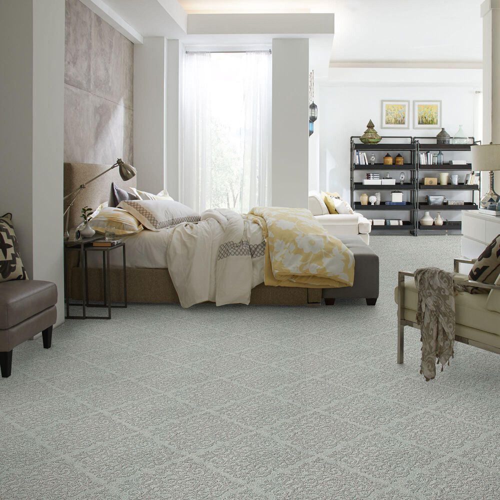 Anderson Tuftex Caress by Shaw Chateau Fare Carpet in Sky Washed, , large