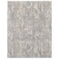 Nourison Exhale 7"10" x 9"10" Light Grey Area Rug, , large