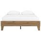 Ashley Deanlow Queen Platform Bed in Honey Brown, , large