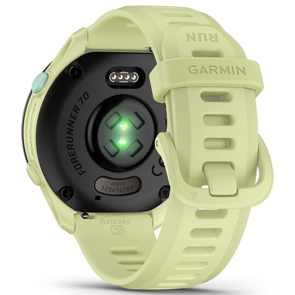 Garmin Forerunner 70 Smartwatch 42mm with Silicone Band in Citron, , large