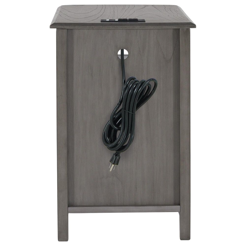 Ashley Devonsted Chairside End Table in Gray, , large