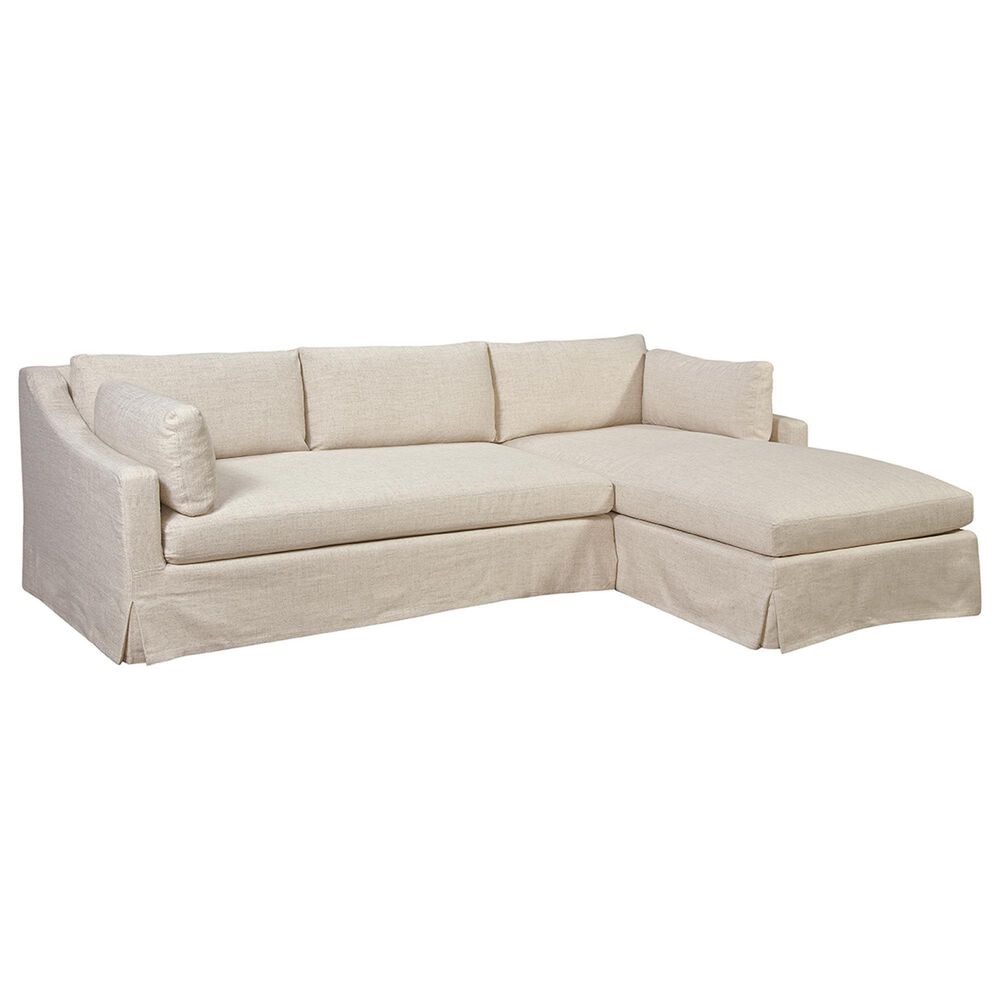 Splendid Home Furniture Dunne 2-Piece Sectional with Right-Facing Chaise in Focus Rice Ash, , large