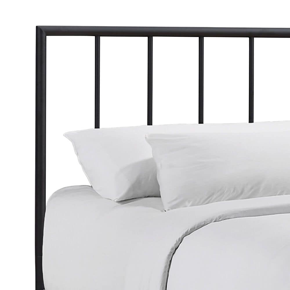 Hawthorne Furniture Modern King Metal Panel Bed in Matte, , large