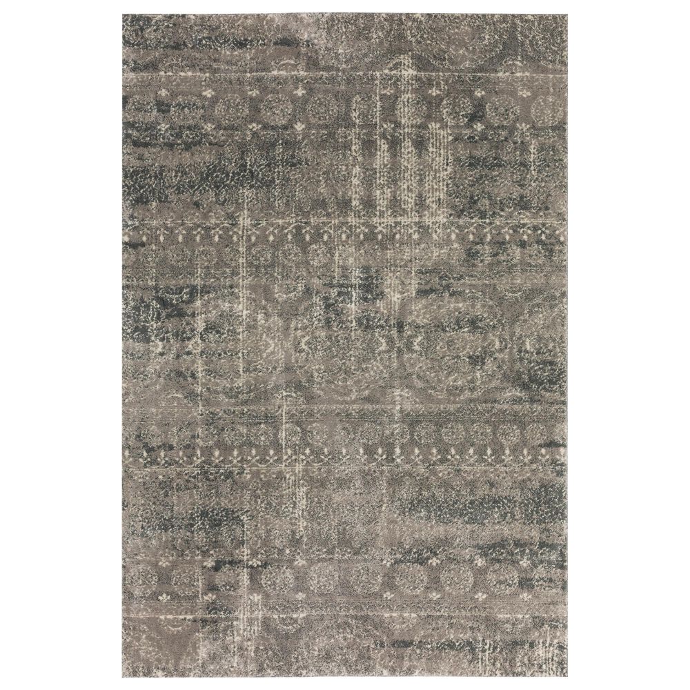 Dalyn Rug Company Naples NP8 8" x 10"7" Silver Area Rug, , large
