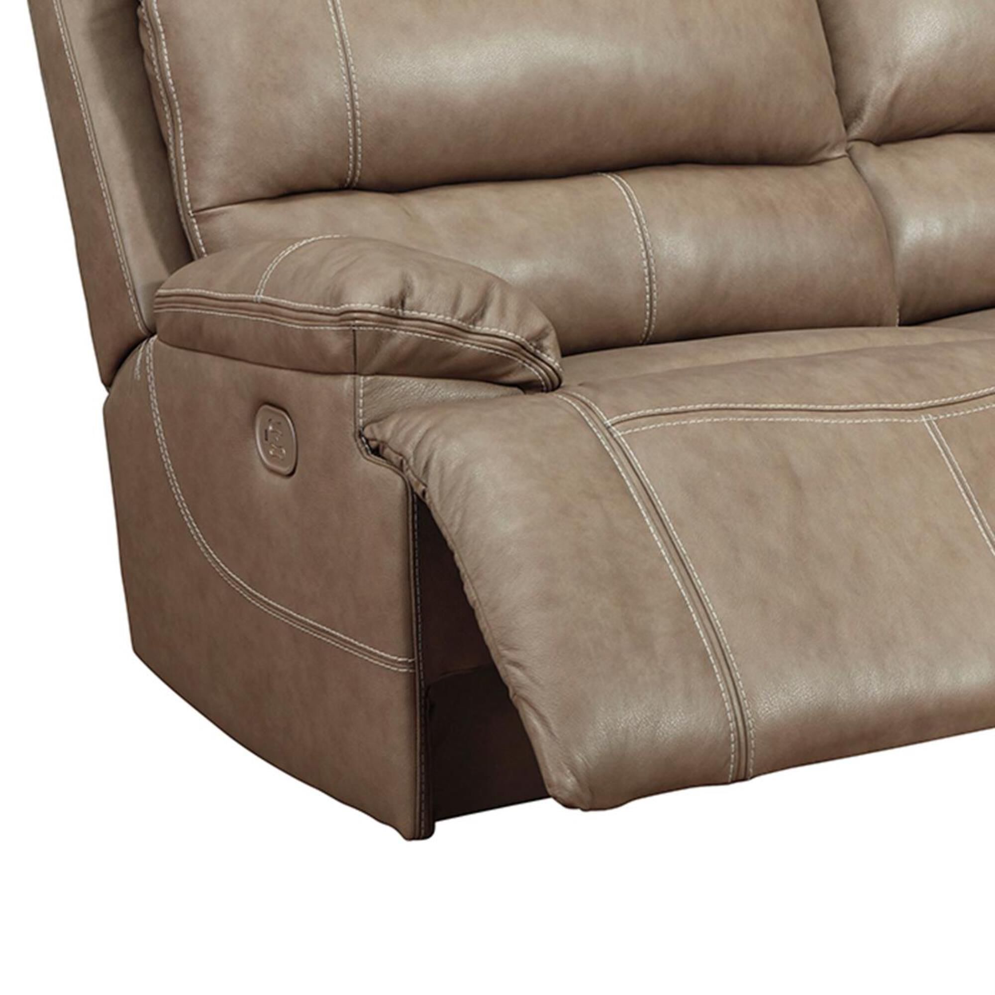 Ricmen power outlet reclining sofa