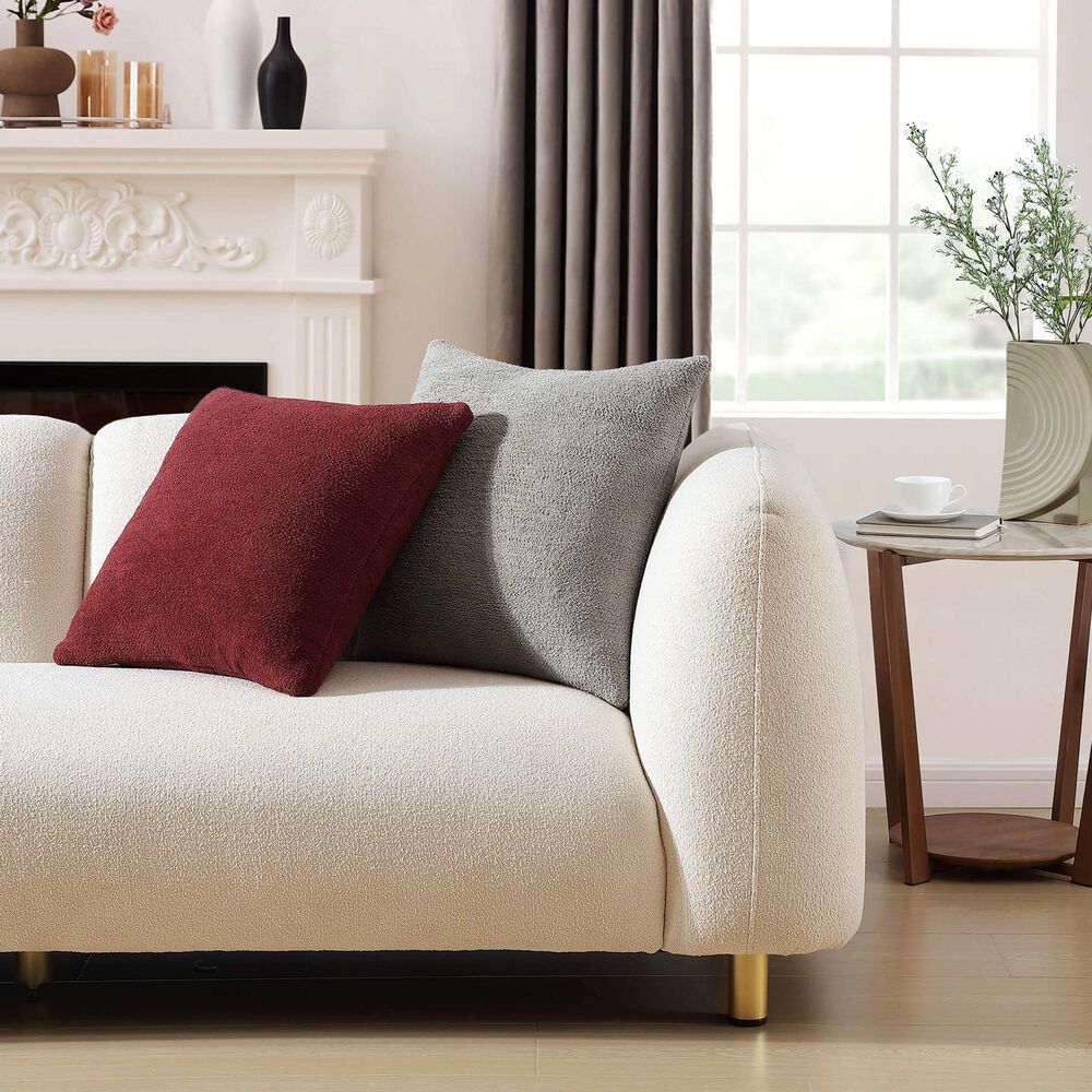 Sunday Citizen Snug 20&quot; Square Throw Pillow in Cloud Gray, , large