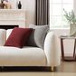Sunday Citizen Snug 20" Square Throw Pillow in Cloud Gray, , large