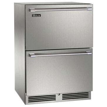 Perlick Signature Outdoor Series 4.8 Cu. Ft. Dual Zone Refrigerator and Freezer Drawers in Panel Ready, , large