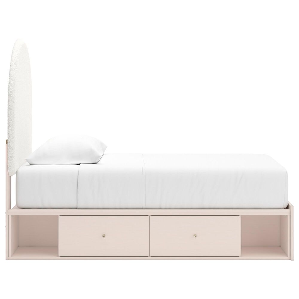 Ashley 4 Pc Twin Double Strg Bed Set, , large