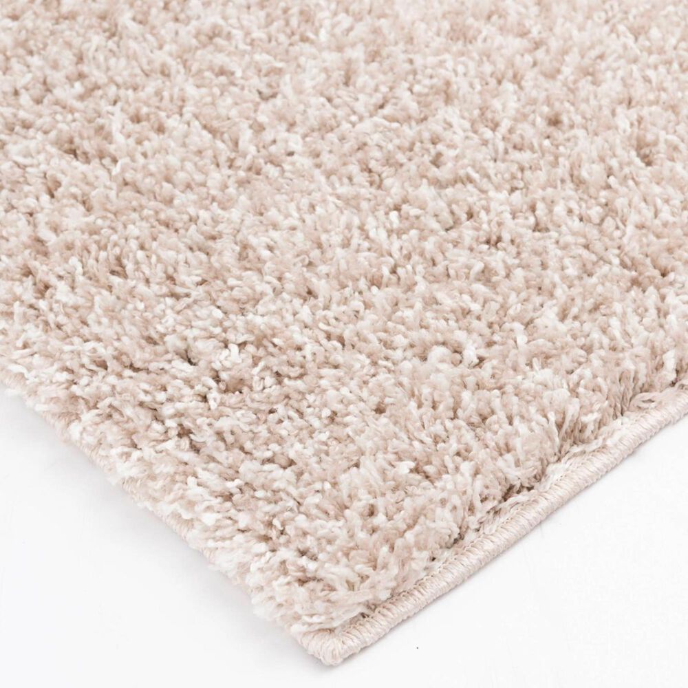 Central Oriental Geneva Shag 5&#39; x 7&#39; Buff and Parchment Area Rug, , large