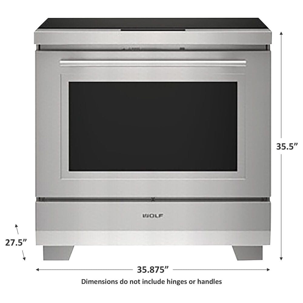 Wolf 36&quot; Pro Induction Range, , large