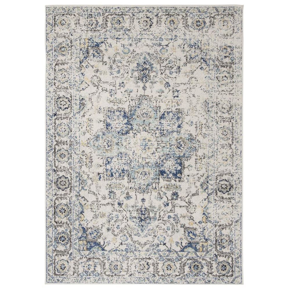 Safavieh Madison MAD603K 2"3" x 6" Turquoise and Ivory Runner, , large