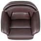 Jennifer Taylor Home Jovan Manual Recliner Lounge Chair in Cacao Espresso Brown, , large