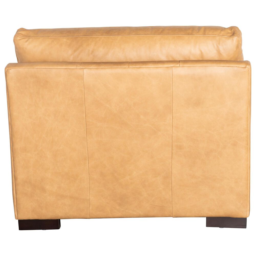 Fulton Home Ketchum Leather Accent Chair in Telluride Tan, , large