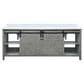 Lexora Home Marsyas 84" Double Bathroom Vanity in Ash Grey with White Quartz Top and Rectangular Sinks, , large