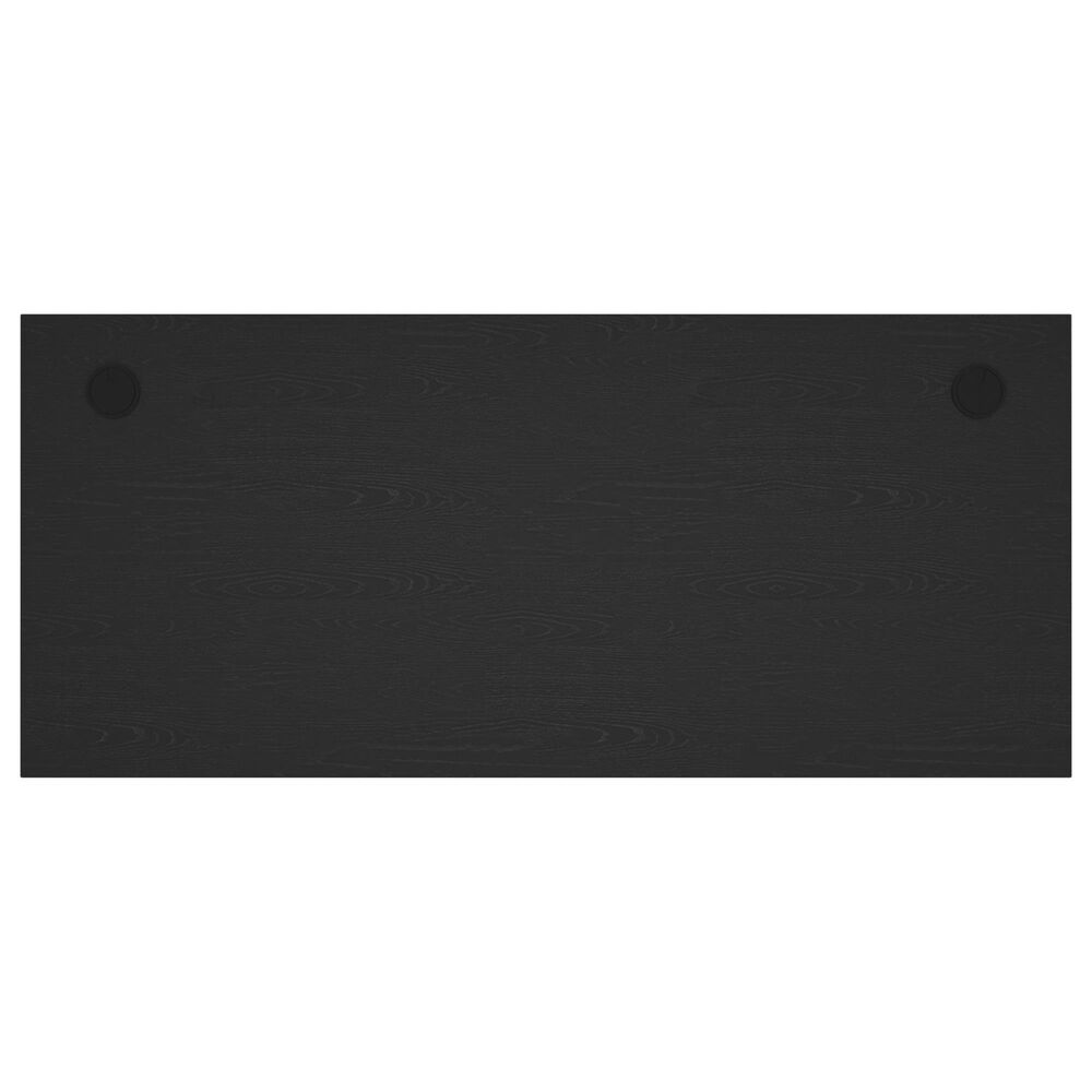 Wycliff Bay Willow Lane Double Pedestal Executive Desk in Ebony Black, , large