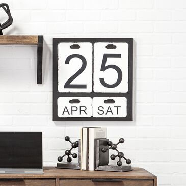 Mercana Dario Metal Wall Calendar, , large