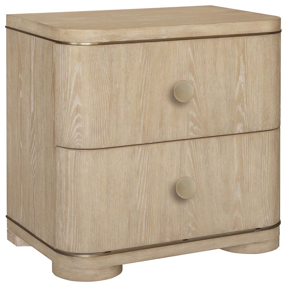 Chapel Hill Huntington 2-Drawer Nightstand in Beach Grass with USB-C Port, , large