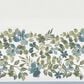 J. Queen New York Evergreen 72" x 17" Straight Window Valance in Blue and Green, , large