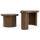Riverside Furniture Santa Cruz 2-Piece Bunching Cocktail Table Set in Whiskey Oak, , large