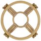 Safavieh Bilian Round Accent Table in Natural, , large