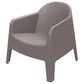 Zentro Living Milane Relax Lounge Chair in Taupe, , large