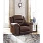 Ashley Stoneland Power Rocking Recliner in Chocolate, , large