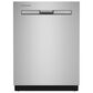 Maytag 24" Built-In Top Controls Dishwasher with 3rd Level Rack and Dual Power Filtration in Stainless Steel, , large