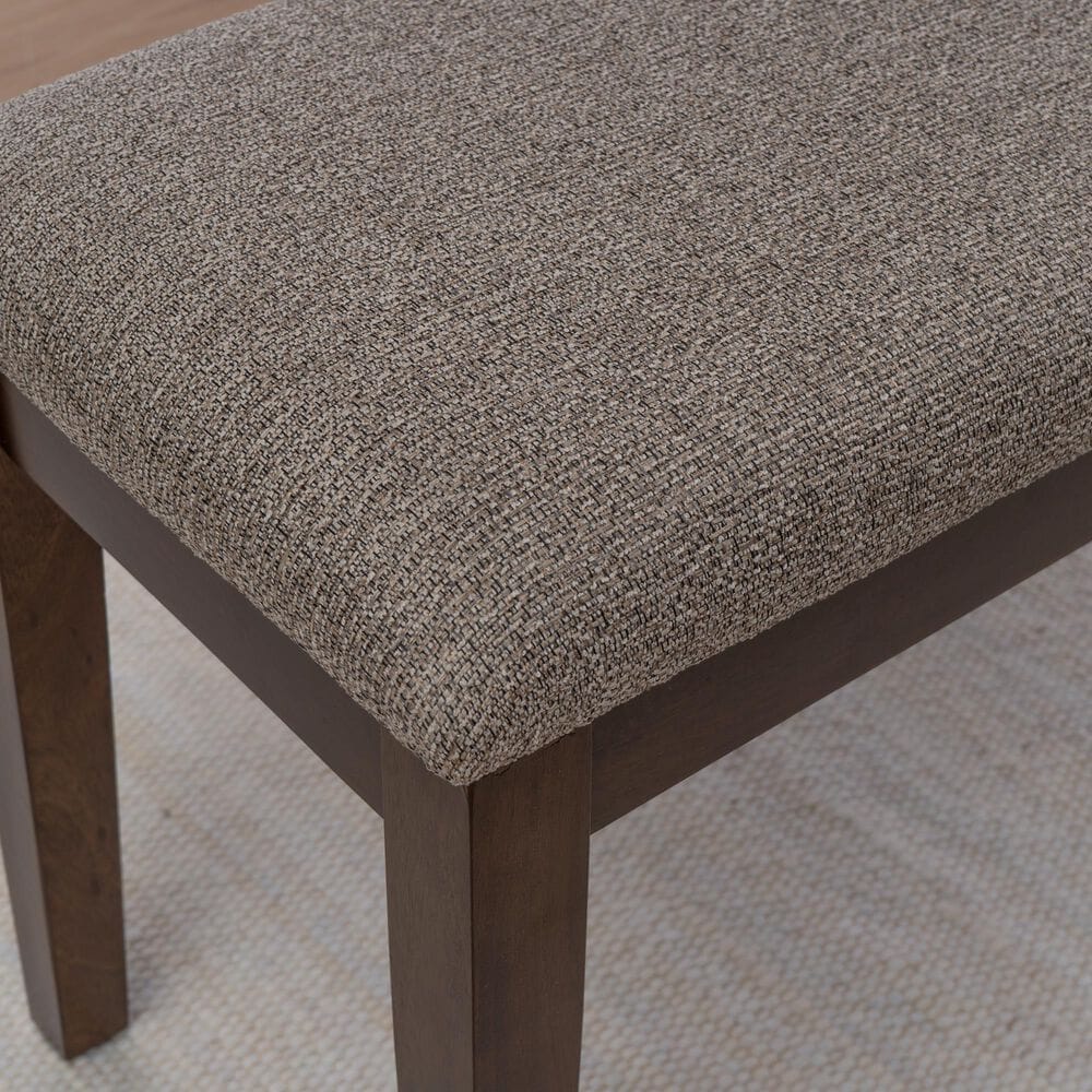 Linon Home Decor Drury Bench in Warm Brown, , large