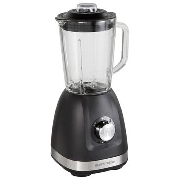 West Bend 4-Speed Glass Jar Multi-Function Blender with Travel Cup in Black, , large