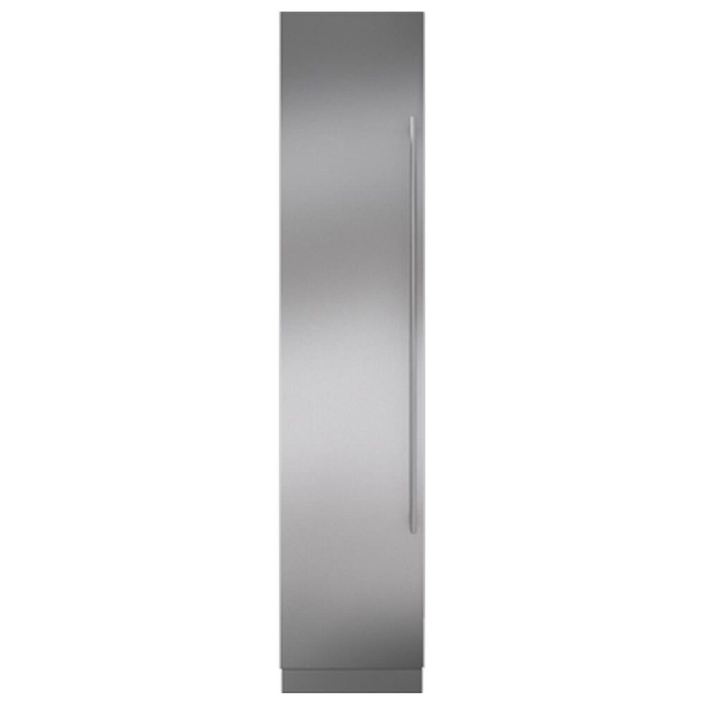 Sub Zero Integrated 18" Column Door Panel Tubular Handle on Left Hinge in Stainless Steel, , large