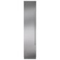 Sub Zero Integrated 18" Column Door Panel Tubular Handle on Left Hinge in Stainless Steel, , large